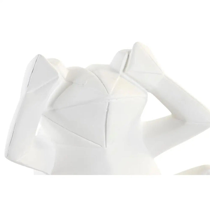 Декоративна фигурка DKD Home Decor 18,5 x 13 x 17,8 cm Бял