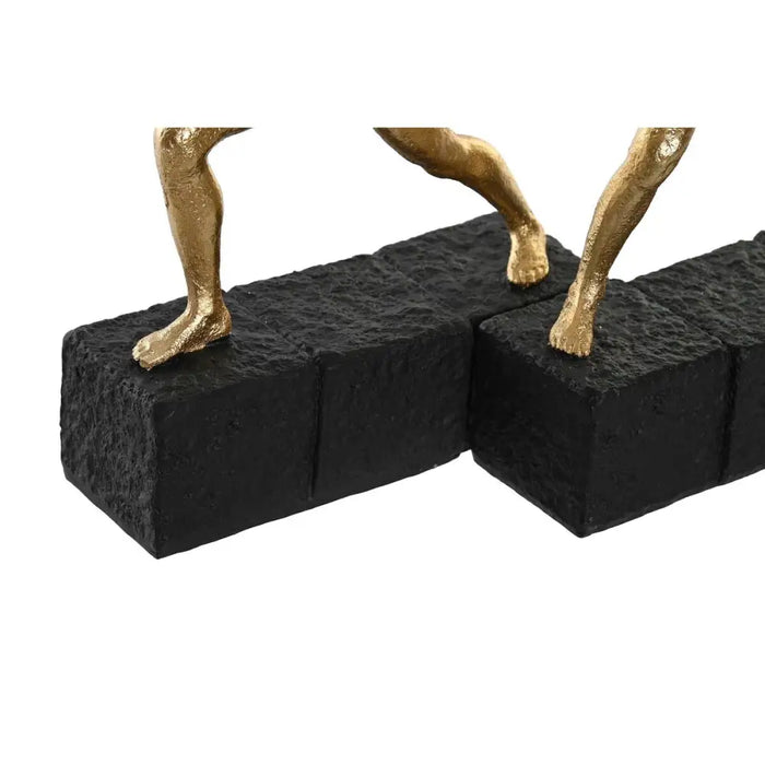 Декоративна фигурка DKD Home Decor 21 x 5,5 x 25,5 cm Черен