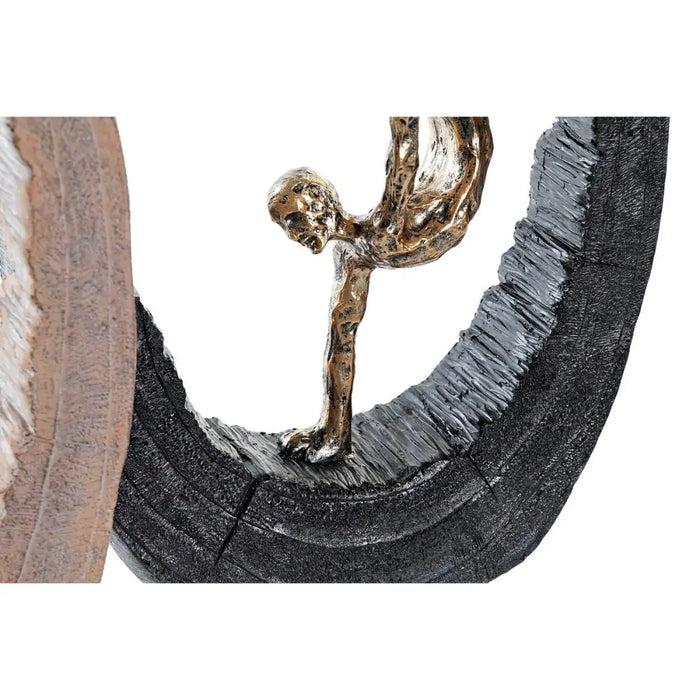 Декоративна фигурка DKD Home Decor 24 x 8 x 36 cm Черен