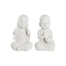 Декоративна фигурка DKD Home Decor 25,5 x 19 x 39 cm Бял