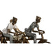 Декоративна фигурка DKD Home Decor 27 x 9,5 x 23 cm Розов