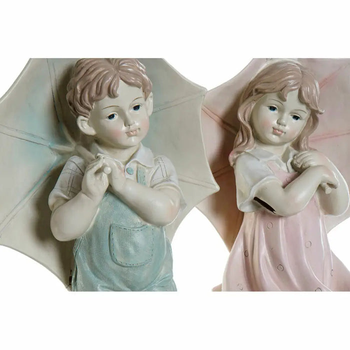 Декоративна фигурка DKD Home Decor 28 x 20 x 48,5 cm Син