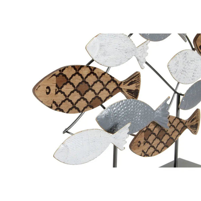 Декоративна фигурка DKD Home Decor 65,4 x 9,5 x 43 cm Черен
