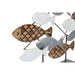 Декоративна фигурка DKD Home Decor 65,4 x 9,5 x 43 cm Черен