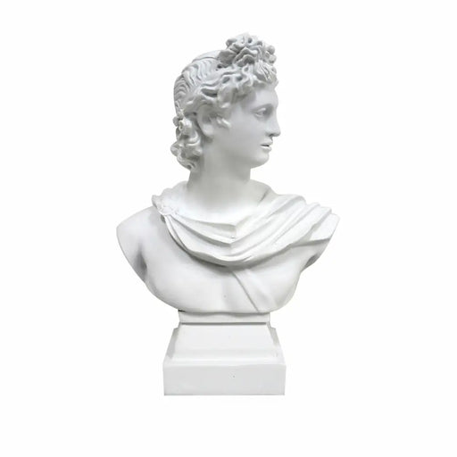 Декоративна фигурка DKD Home Decor Apollo Бял Неокласически