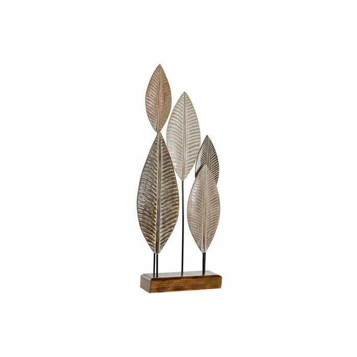 Декоративна фигурка DKD Home Decor Бамбук Желязо Листи (33