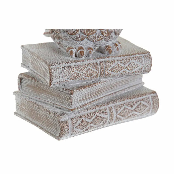 Декоративна фигурка DKD Home Decor Бял Бухал Гранитогрес 11