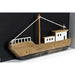 Декоративна фигурка DKD Home Decor Бял Кафяв Barco 40 x 3,5