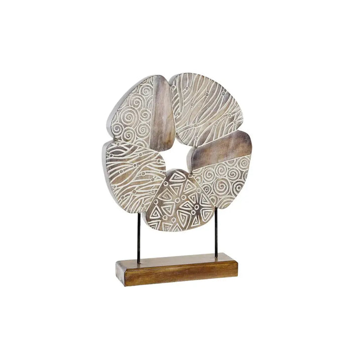 Декоративна фигурка DKD Home Decor Бял Кафяв Абстрактен 40