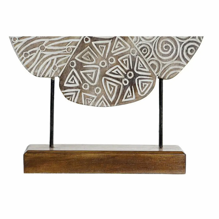 Декоративна фигурка DKD Home Decor Бял Кафяв Абстрактен 40