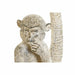 Декоративна фигурка DKD Home Decor Бял Маймуна Тропически