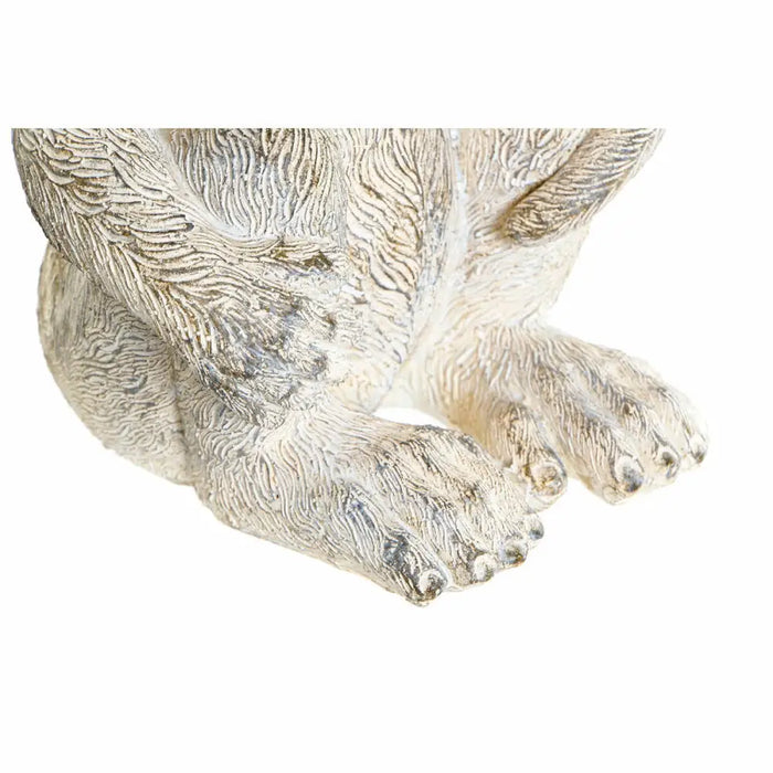 Декоративна фигурка DKD Home Decor Бял Маймуна Тропически