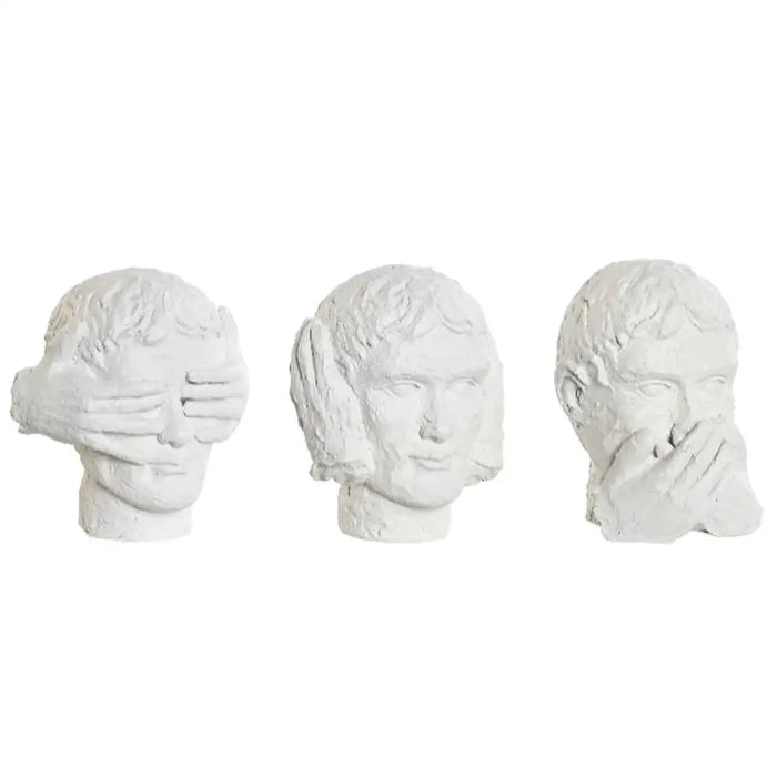 Декоративна фигурка DKD Home Decor Бял Неокласически 14 x
