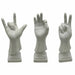 Декоративна фигурка DKD Home Decor Бял Ръка 7 x 7 x 25 cm