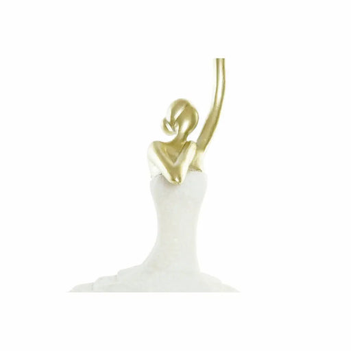 Декоративна фигурка DKD Home Decor Бял Златен романтичен