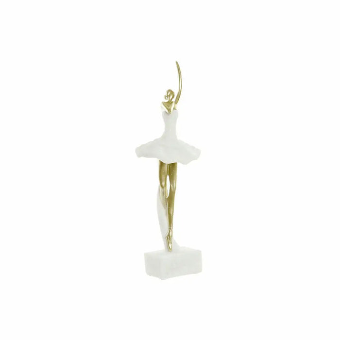 Декоративна фигурка DKD Home Decor Бял Златен романтичен
