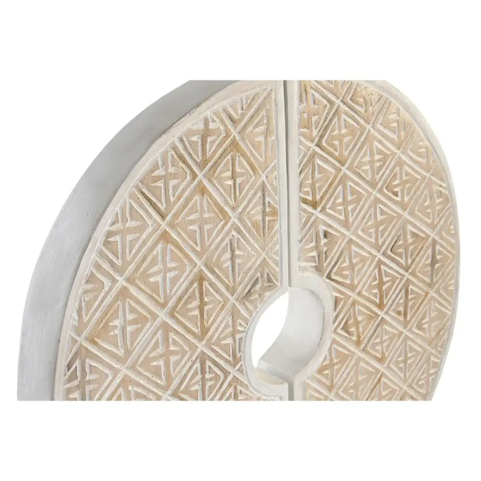 Декоративна фигурка DKD Home Decor Бял Желязо Кръгове (41 x