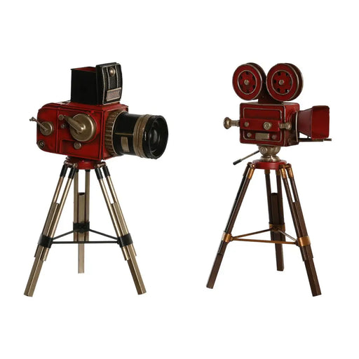 Декоративна фигурка DKD Home Decor Черен Червен Оператор