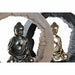 Декоративна фигурка DKD Home Decor Черен Златен Буда