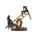 Декоративна фигурка DKD Home Decor Черен Златен Метал Смола