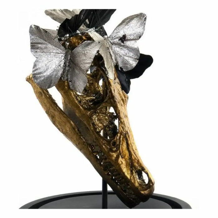 Декоративна фигурка DKD Home Decor Черен Златен Пеперуди 17