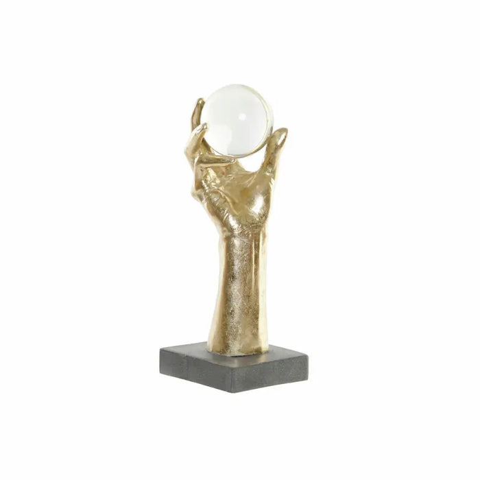 Декоративна фигурка DKD Home Decor Черен Златен Ръка 13,5 x