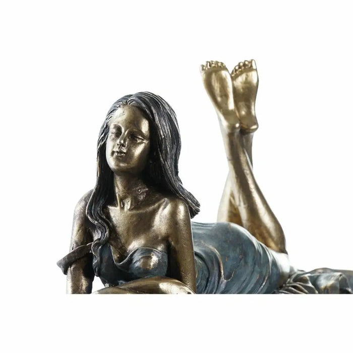 Декоративна фигурка DKD Home Decor Дама Мед Смола (30,5 x