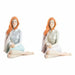 Декоративна фигурка DKD Home Decor Дама романтичен 15 x 18