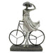 Декоративна фигурка DKD Home Decor Дама Сребрист Колело