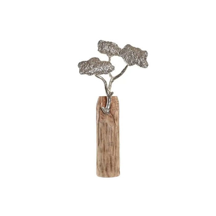 Декоративна фигурка DKD Home Decor Дънер Сребрист Дърво