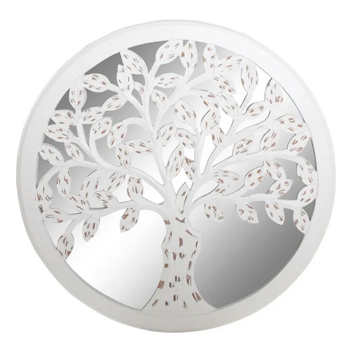 Декоративна фигурка DKD Home Decor Дърво манго Огледало