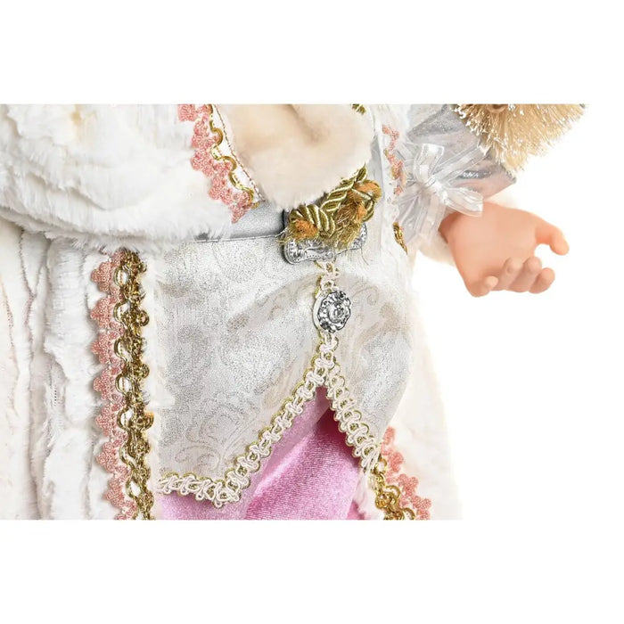 Декоративна фигурка DKD Home Decor Дядо Коледа Коледа Сив