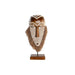 Декоративна фигурка DKD Home Decor Естествен Маска влакно