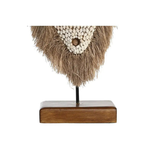 Декоративна фигурка DKD Home Decor Естествен Маска влакно