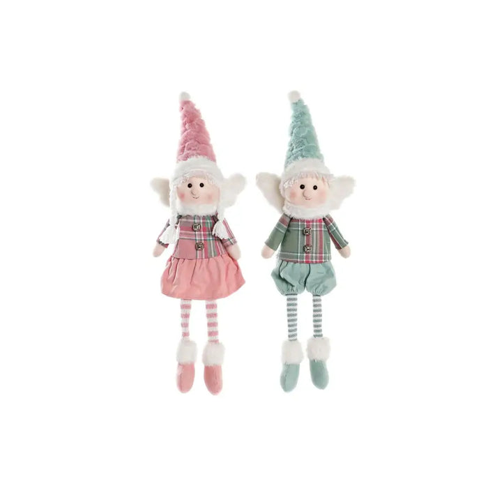 Декоративна фигурка DKD Home Decor Коледа Фея полиестер