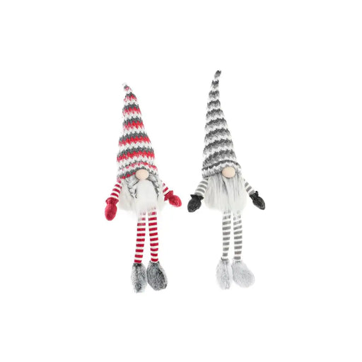 Декоративна фигурка DKD Home Decor Коледа Гном LED Светлина