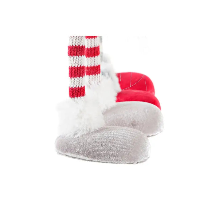 Декоративна фигурка DKD Home Decor Коледа Гном полиестер