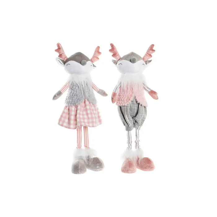 Декоративна фигурка DKD Home Decor Коледа полиестер Елен