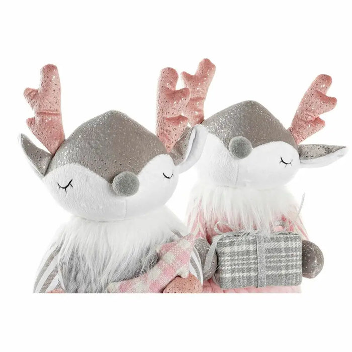 Декоративна фигурка DKD Home Decor Коледа полиестер Елен