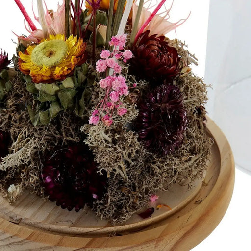Декоративна фигурка DKD Home Decor Кристал Lilled Дървен