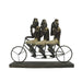 Декоративна фигурка DKD Home Decor Маймуна Триколка Черен