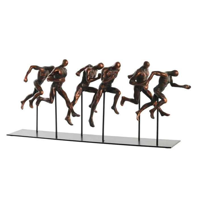 Декоративна фигурка DKD Home Decor Метал Мед Смола Модерен