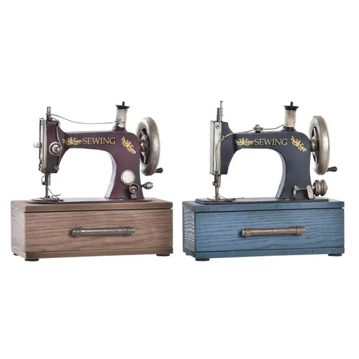 Декоративна фигурка DKD Home Decor Метал Дървен (23 x 12 x