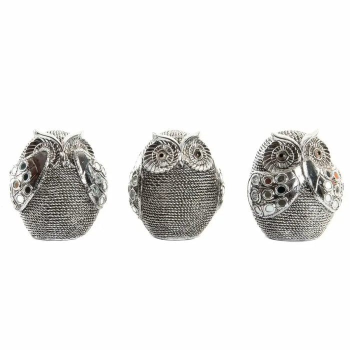 Декоративна фигурка DKD Home Decor Многоцветен Сребрист