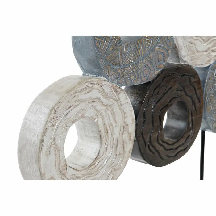 Декоративна фигурка DKD Home Decor Многоцветен Желязо