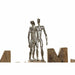 Декоративна фигурка DKD Home Decor Mr & Mrs Сребрист