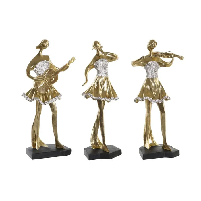 Декоративна фигурка DKD Home Decor Музика 20 x 12 x 41,5 cm