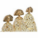 Декоративна фигурка DKD Home Decor Огледало Бежов Златен