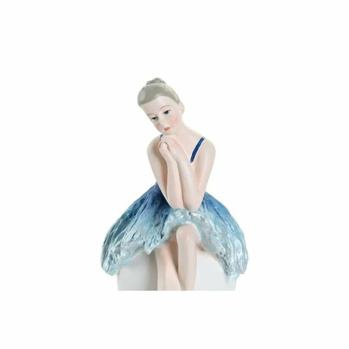 Декоративна фигурка DKD Home Decor Син романтичен