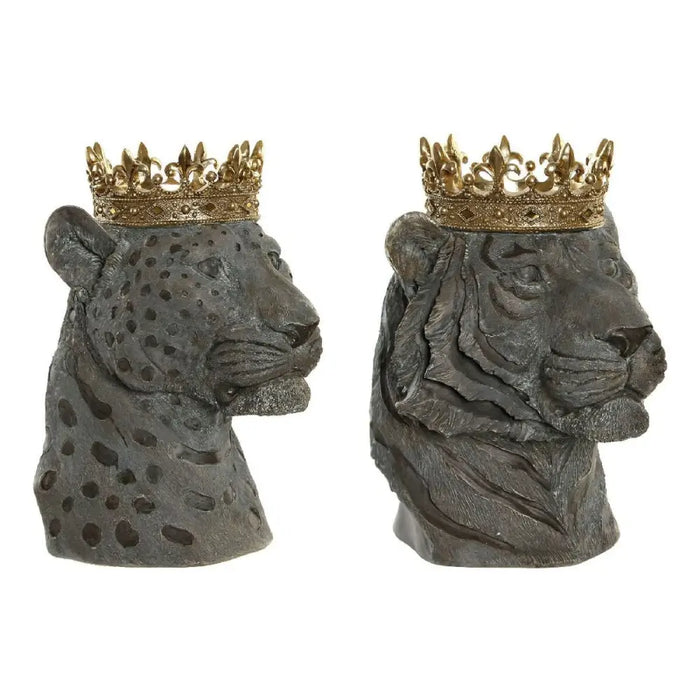 Декоративна фигурка DKD Home Decor Сив Златен Колониален